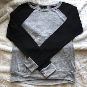 Baseball style sweater